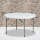 Round plastic folding table